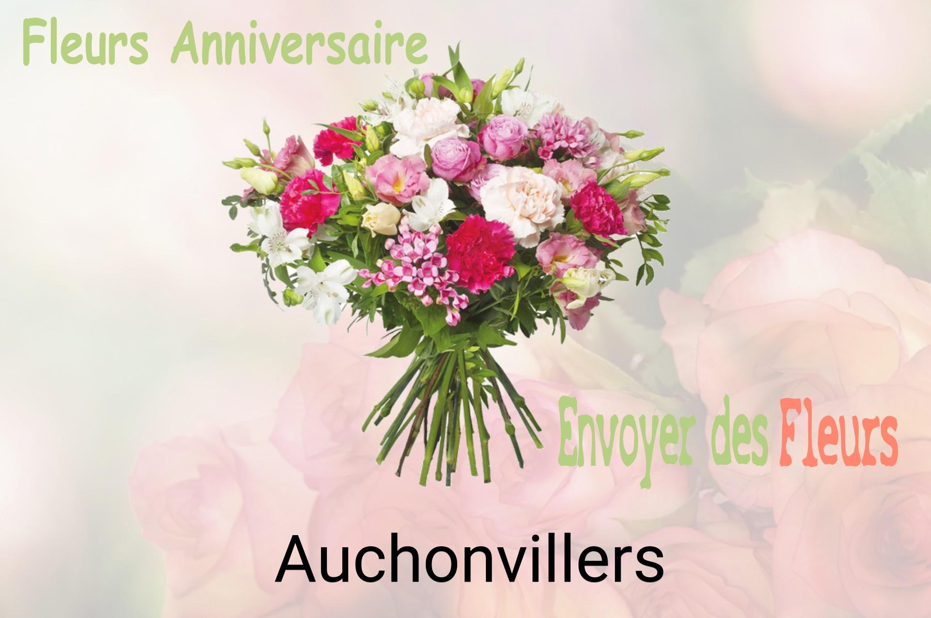 Bouquet de fleurs d’anniversaire livré à Auchonvillers