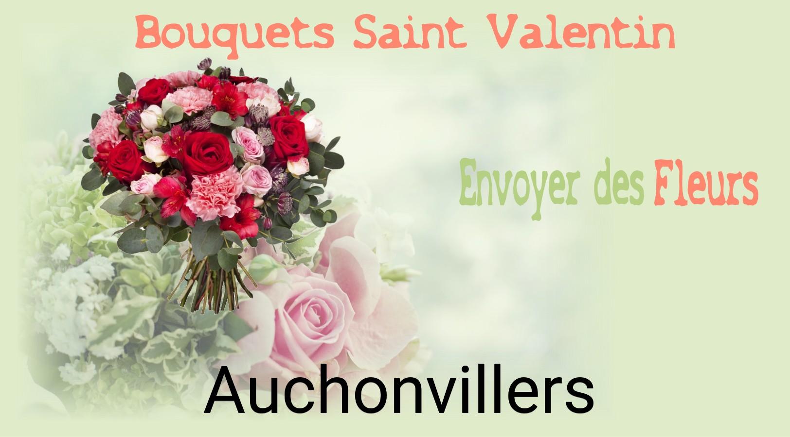 Roses de Saint-Valentin livrées à Auchonvillers